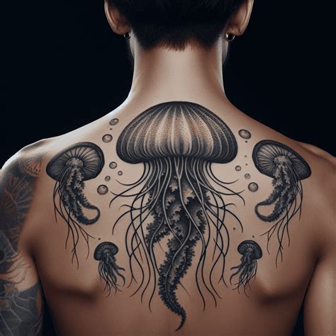 Significado del tatuaje de medusa marina.